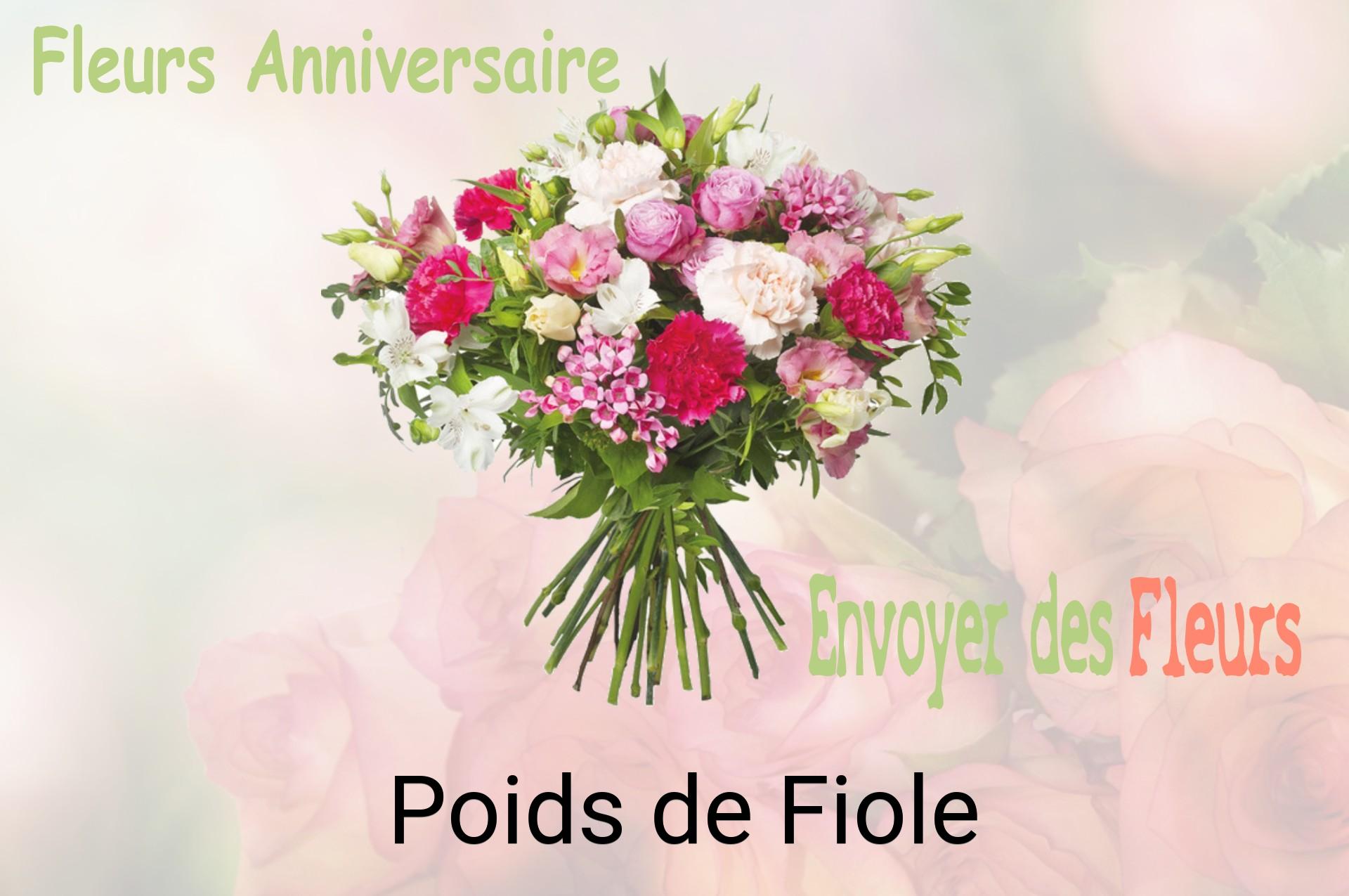 Bouquet de fleurs d’anniversaire livré à Poids-de-Fiole