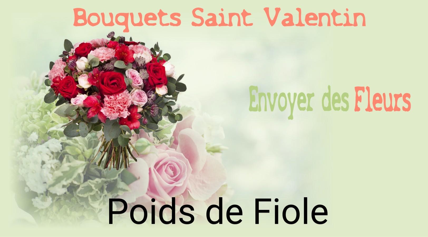 Roses de Saint-Valentin livrées à Poids-de-Fiole